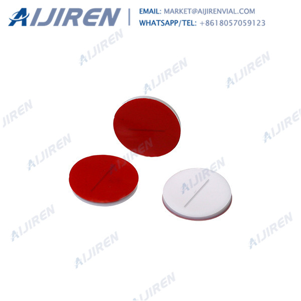 Silicone septum for lab applications